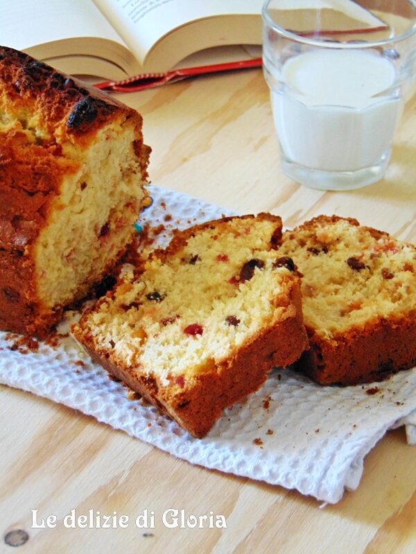 Plumcake con canditi