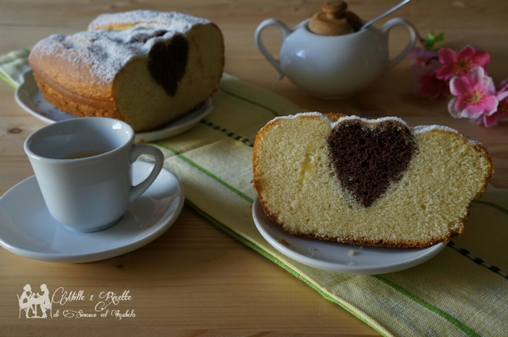 Plumcake con cuore a sorpresa
