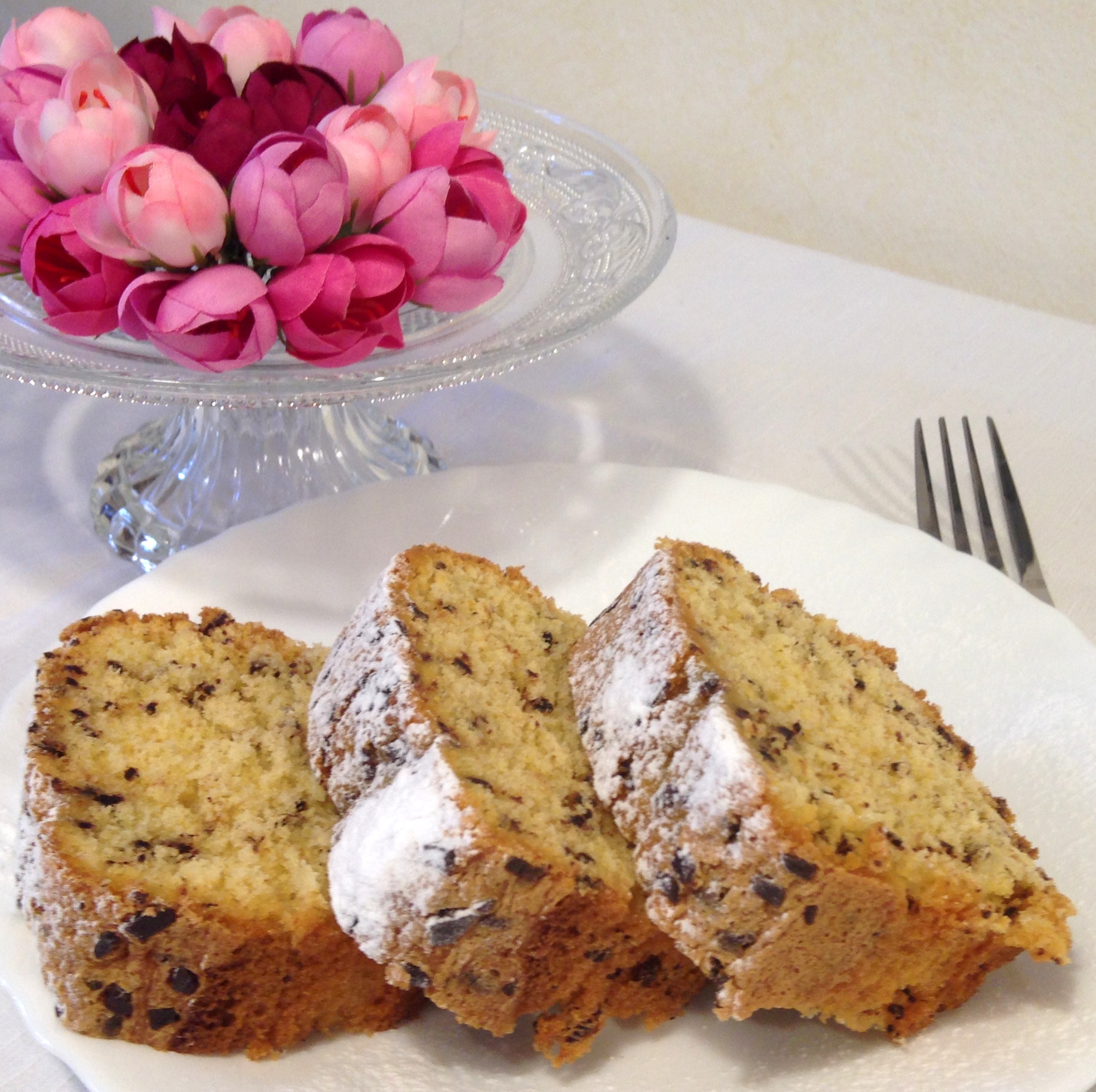 Plumcake con gocce di cioccolato