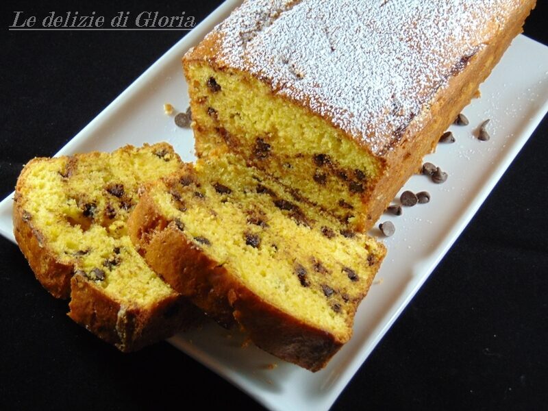 Plumcake con gocce di cioccolato