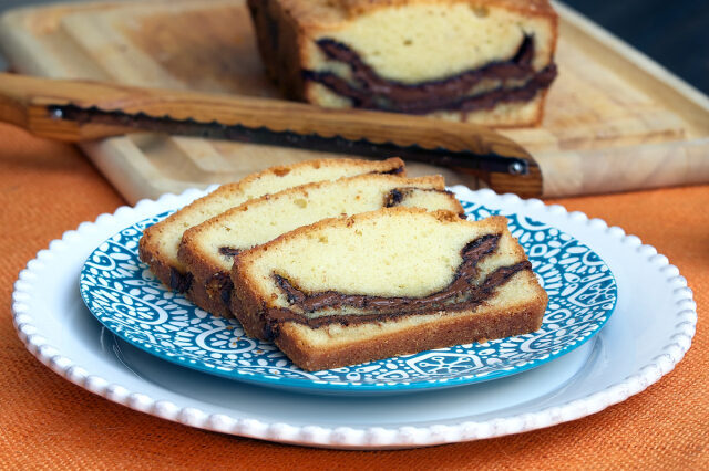 Plumcake cuore morbido alla Nutella