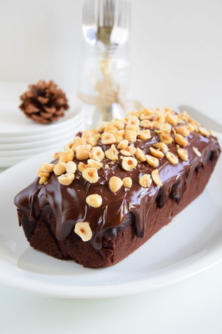 Plumcake di cachi e nocciole
