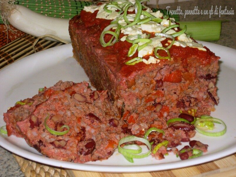 Plumcake di carne dai sapori messicani
