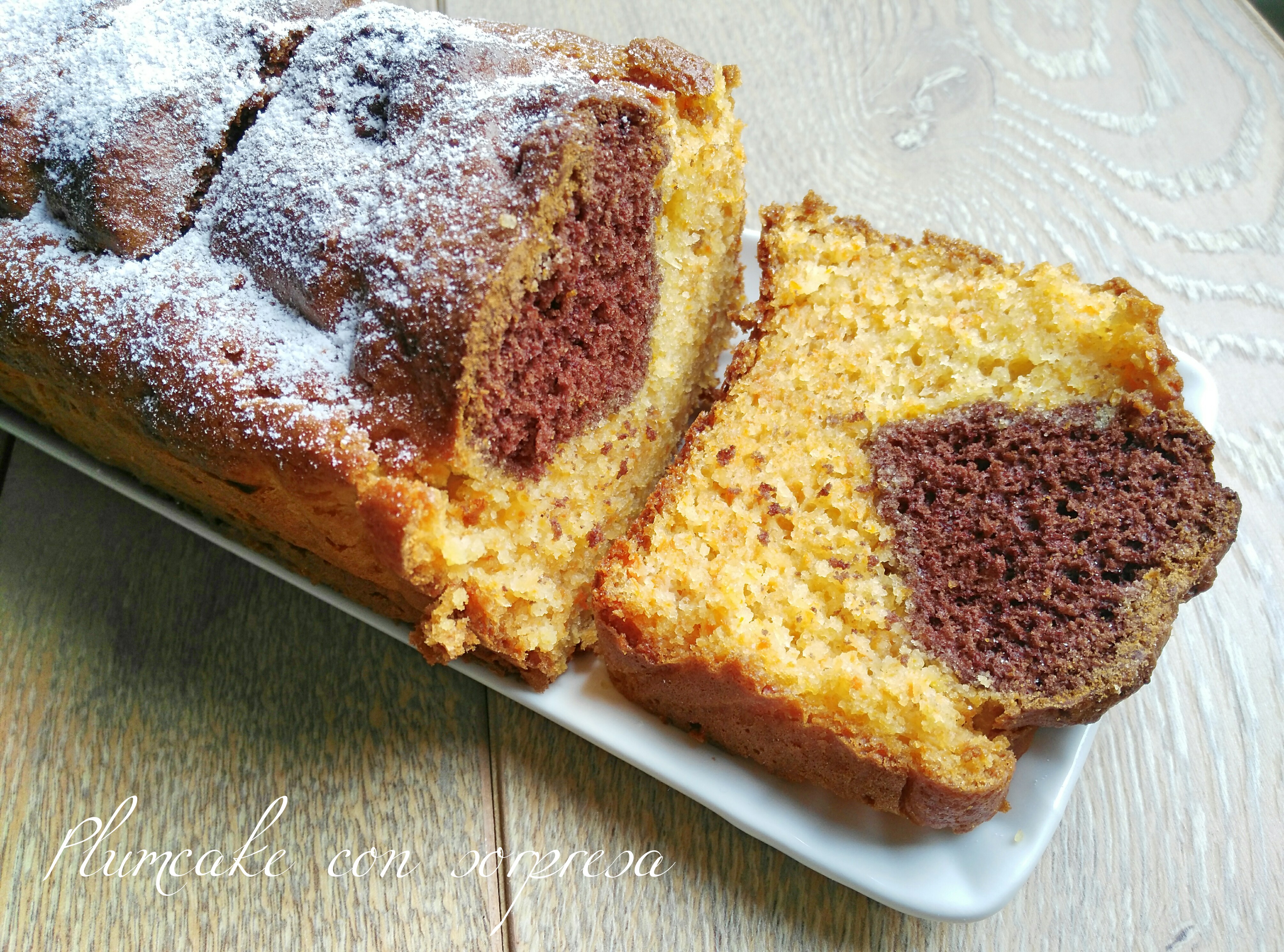 Plumcake di carote con cuore per san valentino
