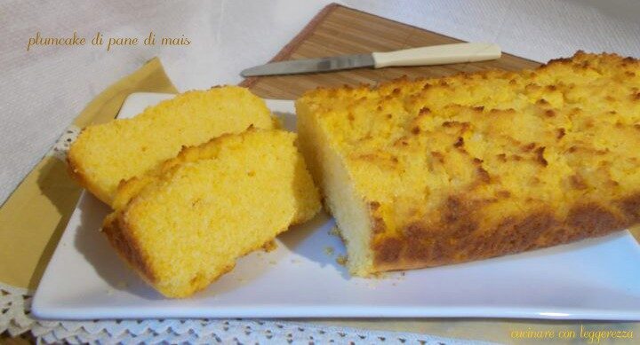 Plumcake di pane di mais