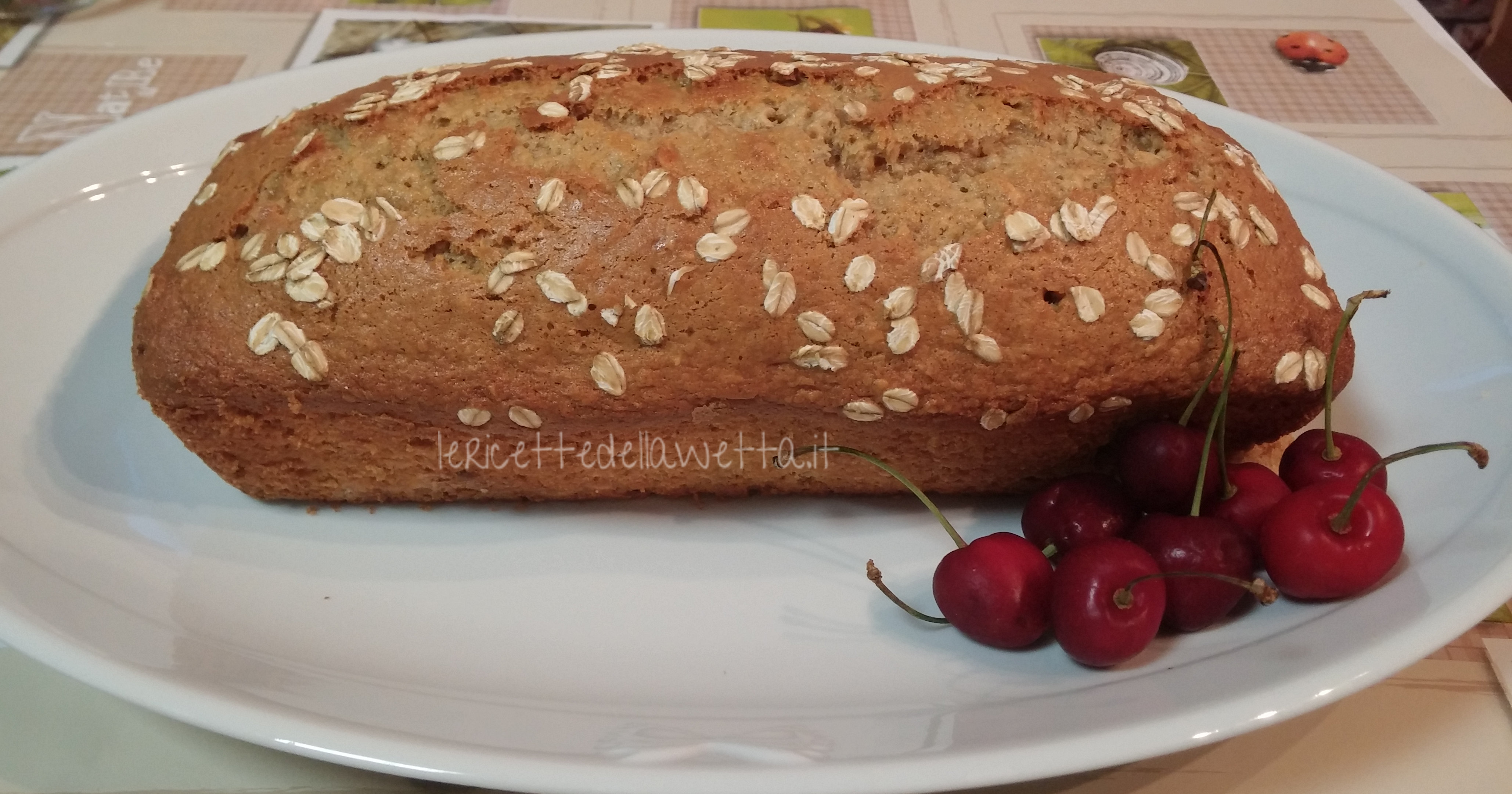 Plumcake farro e avena