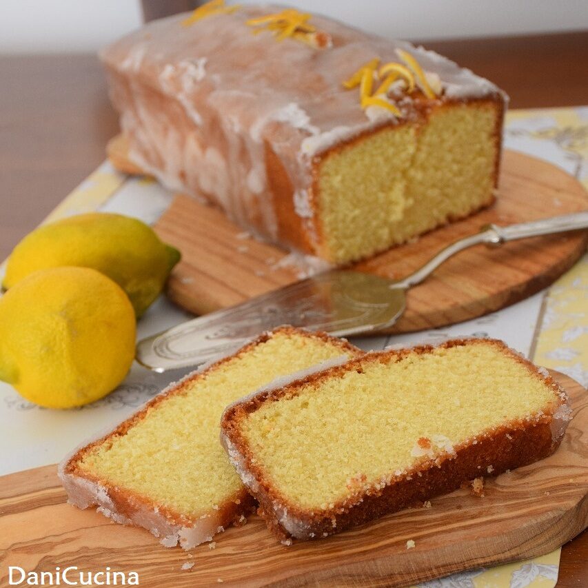 Plumcake glassato al limone – lemon pound cake