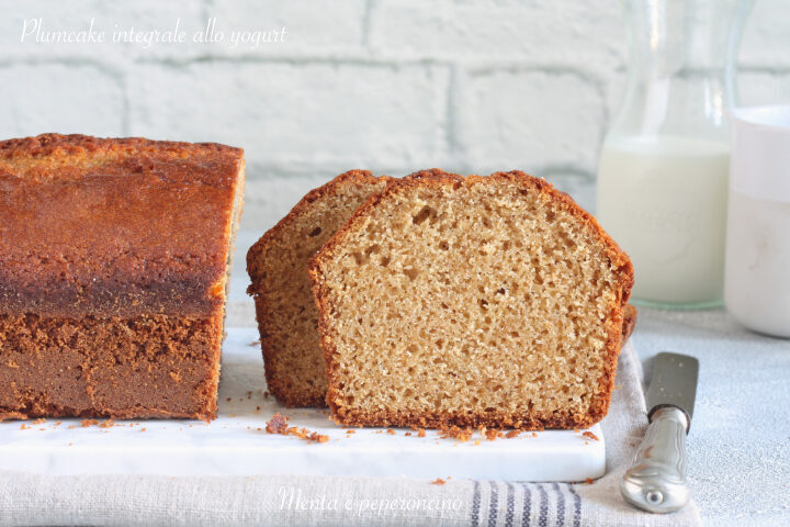 Plumcake integrale allo yogurt