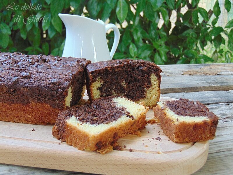 Plumcake marmorizzato
