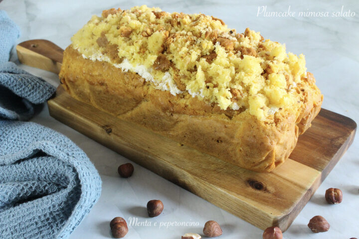 Plumcake mimosa salato