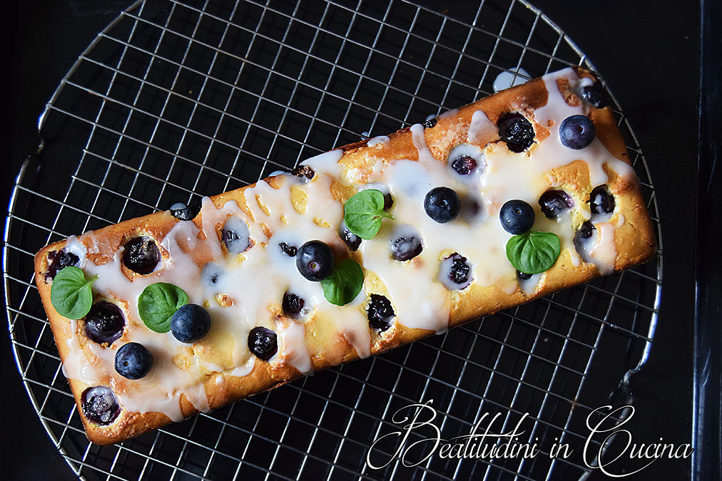 Plumcake mirtilli e limone