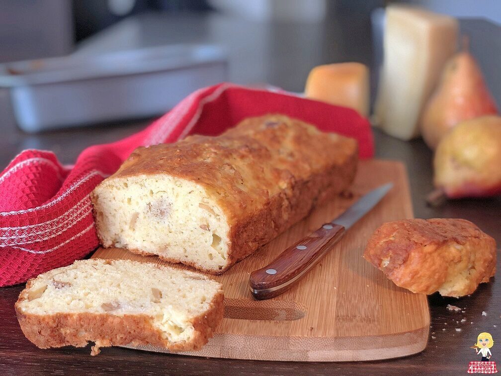 Plumcake pere e formaggio