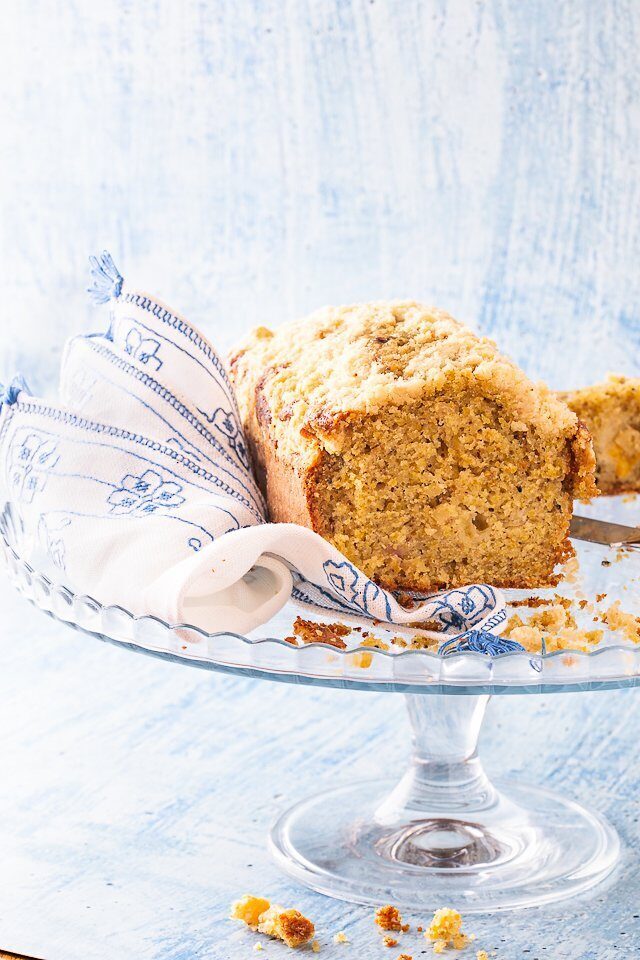 Plumcake prugne e pistacchi : soffice e goloso!