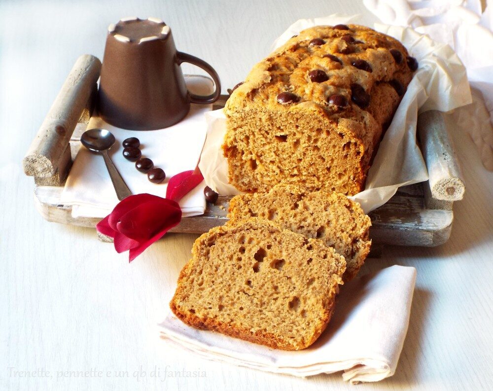 Plumcake ricotta e caffé