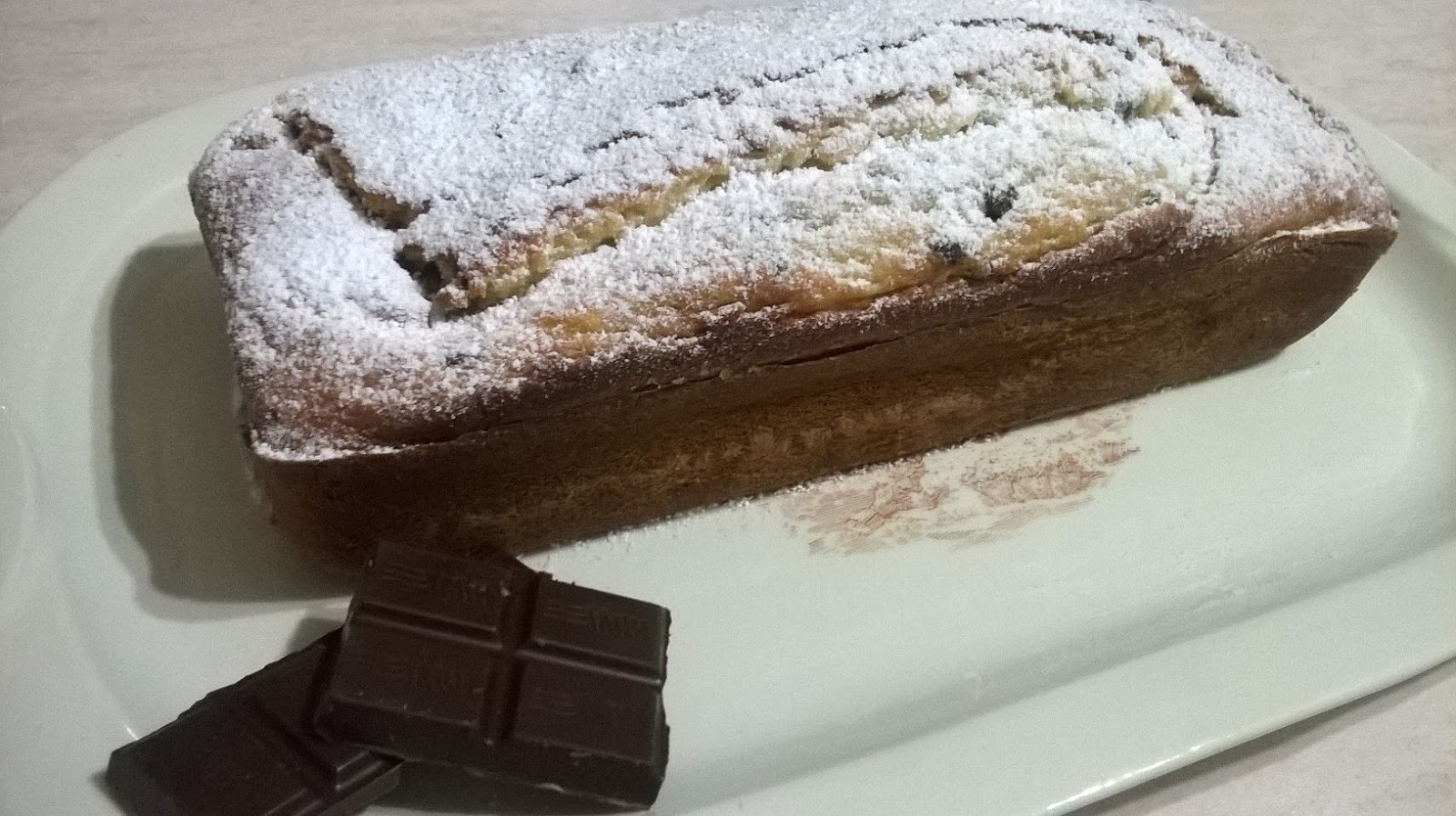 Plumcake ricotta e cioccolato soffice