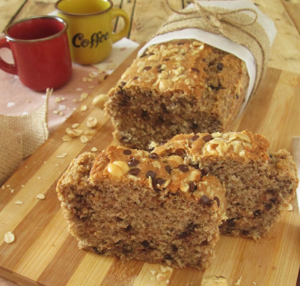 Plumcake rustico con cioccolato