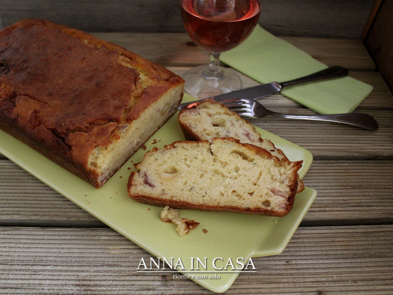 Plumcake salato 45 minuti