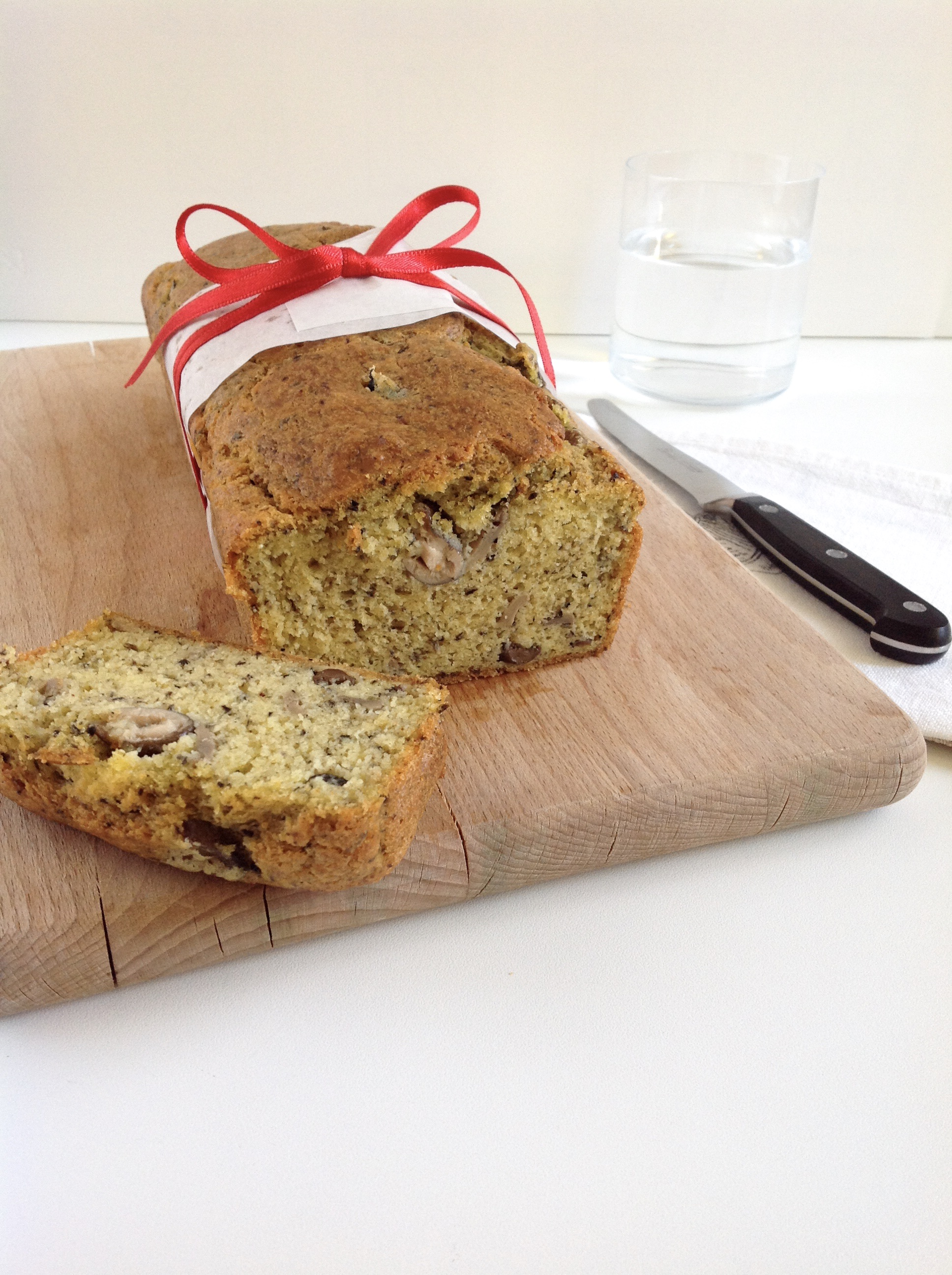 Plumcake salato ai funghi