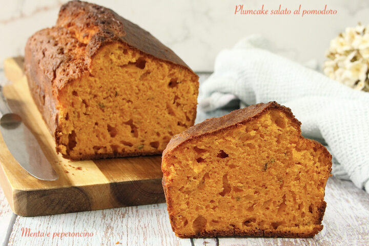 Plumcake salato al pomodoro