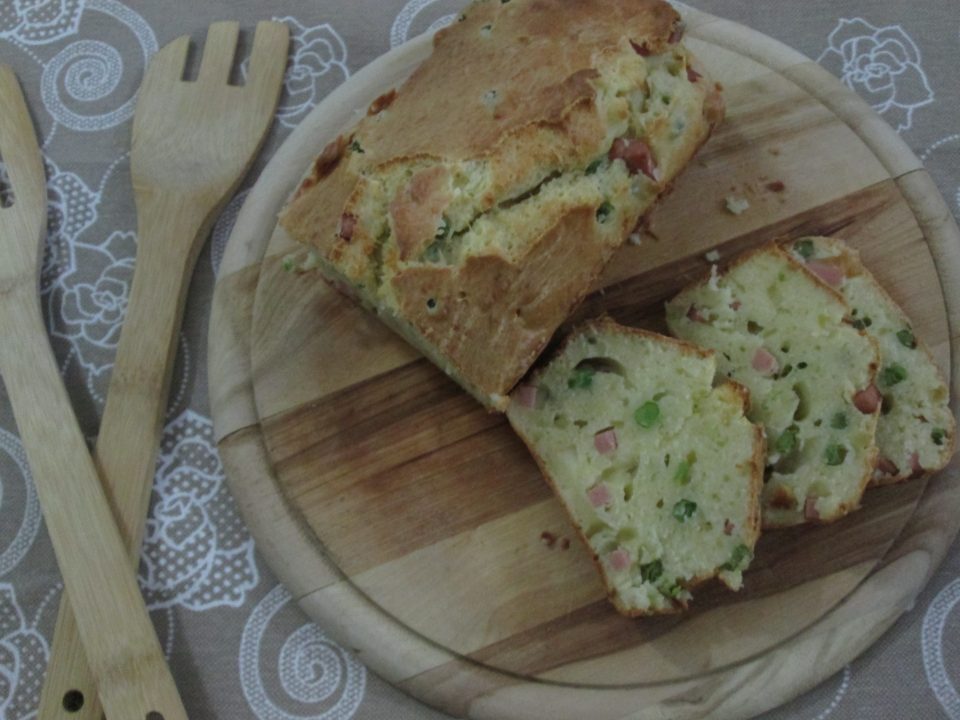 plumcake salato allo yogurt