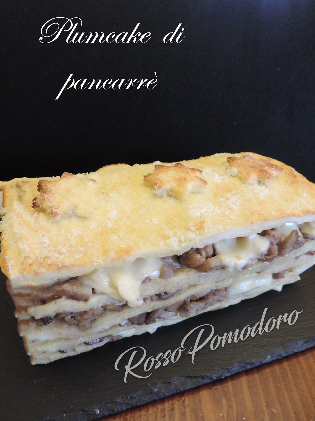 Plumcake salato di pancarrè