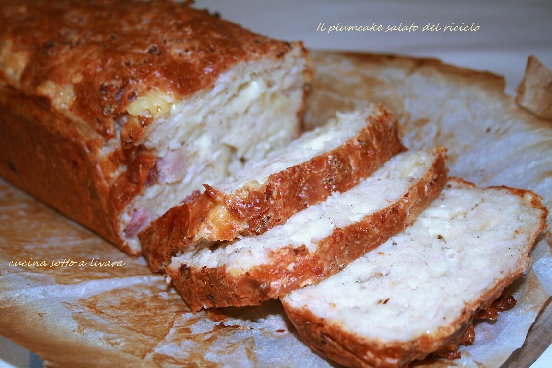 Plumcake salato riciclo degli avanzi