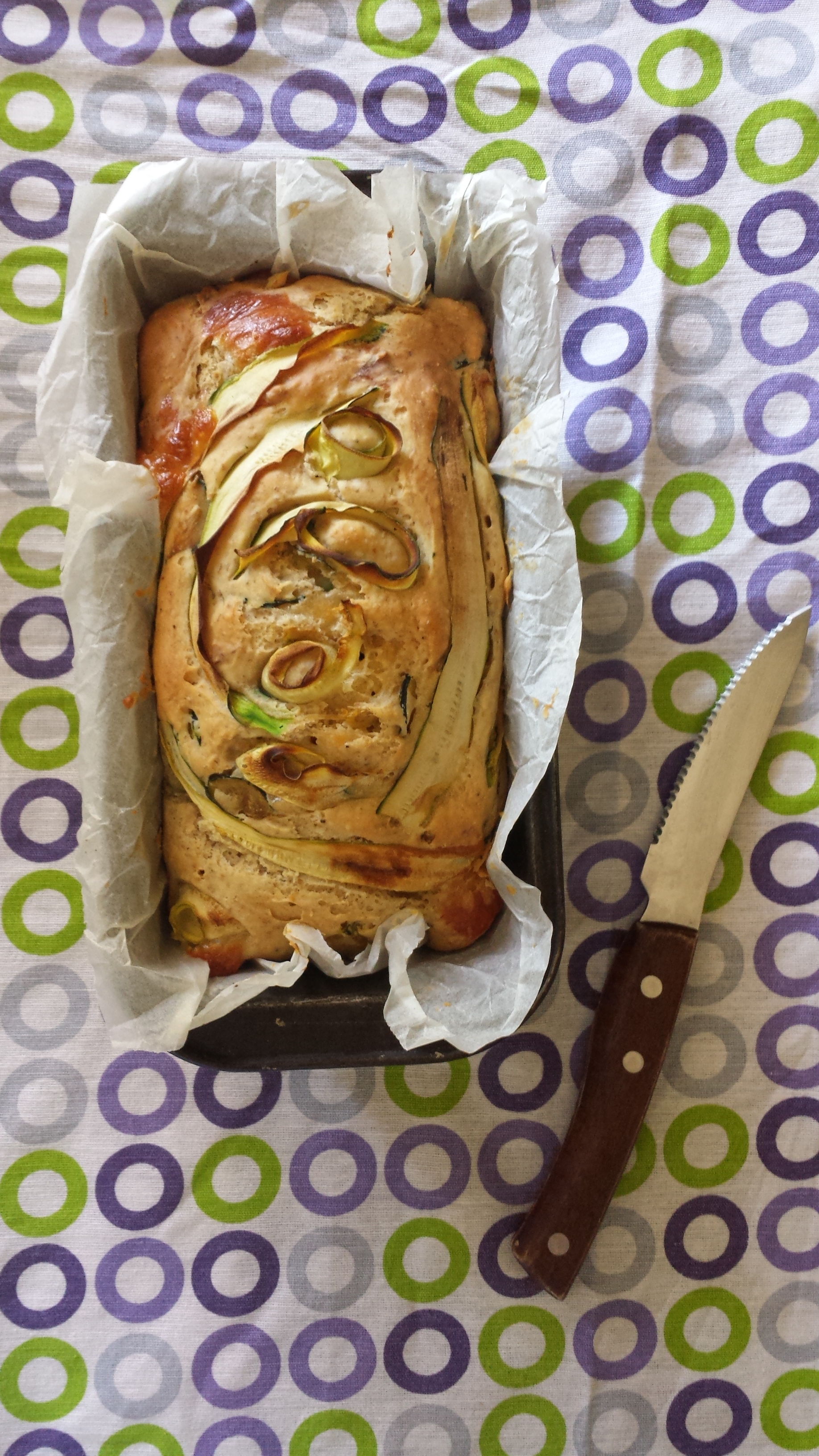 Plumcake salato senza uova (alle zucchine)