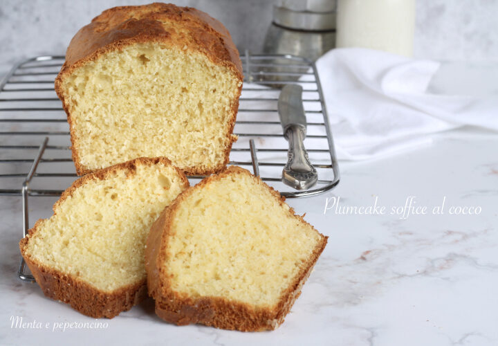 Plumcake soffice al cocco