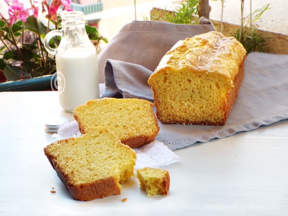Plumcake soffice al latte