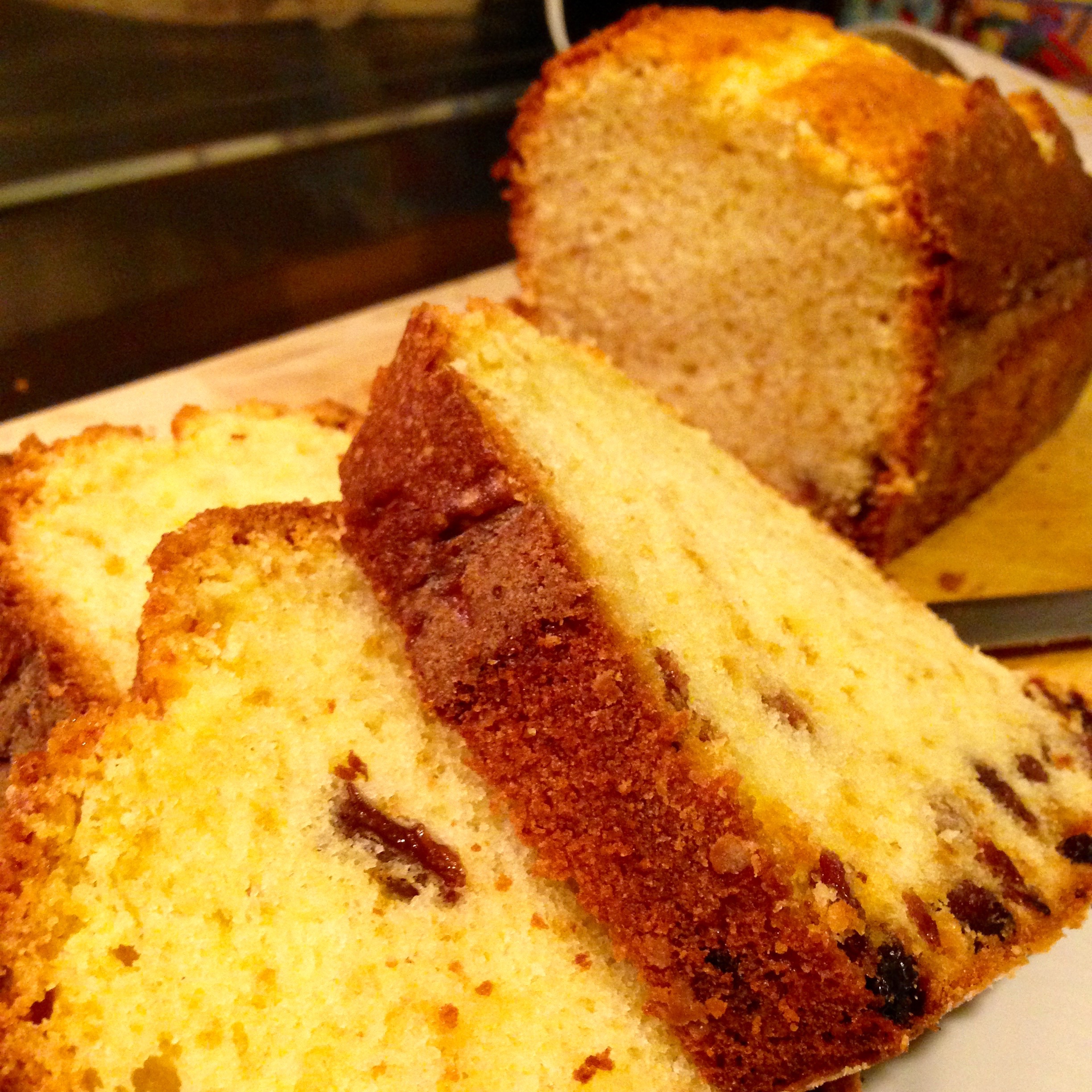 Plumcake soffice con uvetta