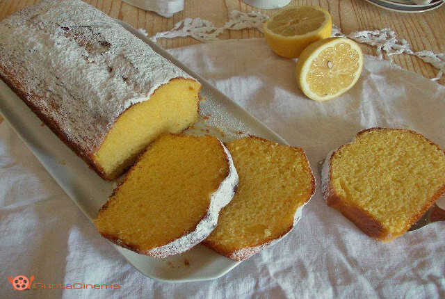 Plumcake soffice limone e panna