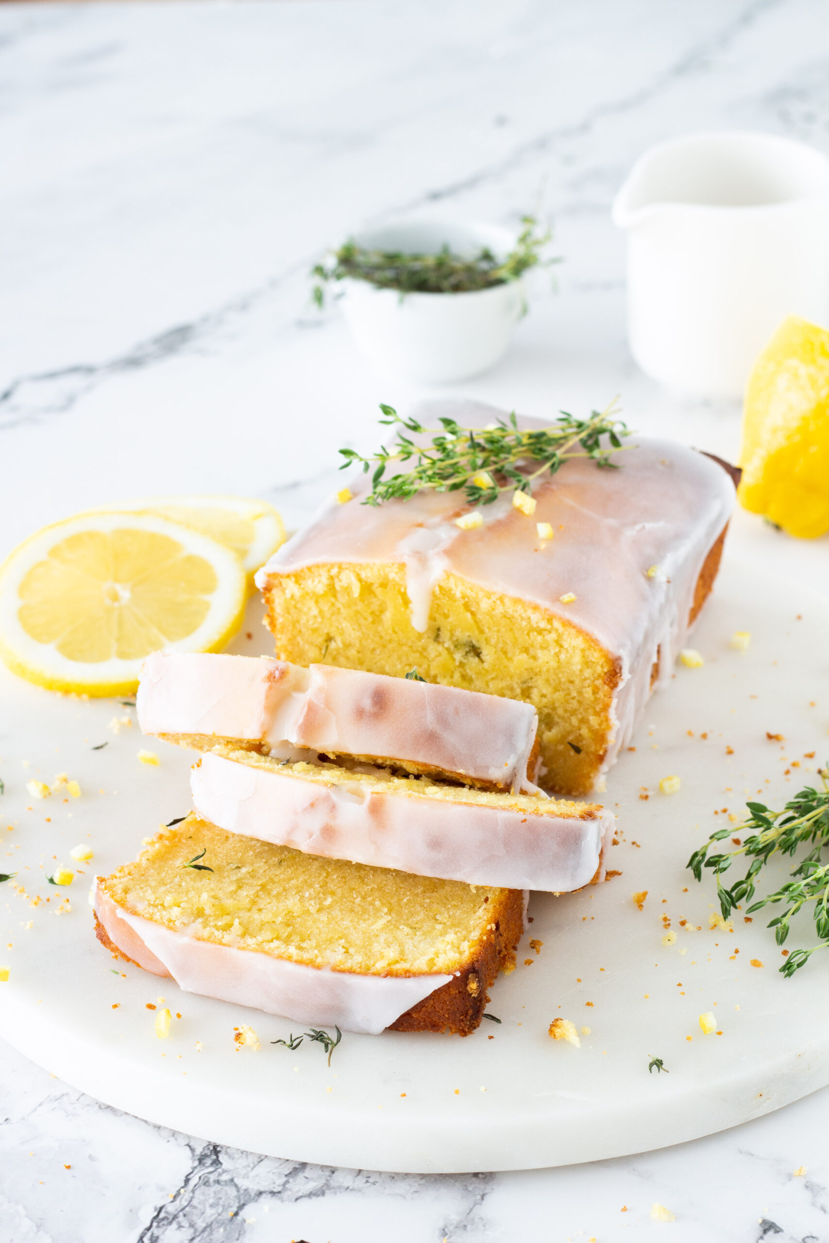 Plumcake timo e limone