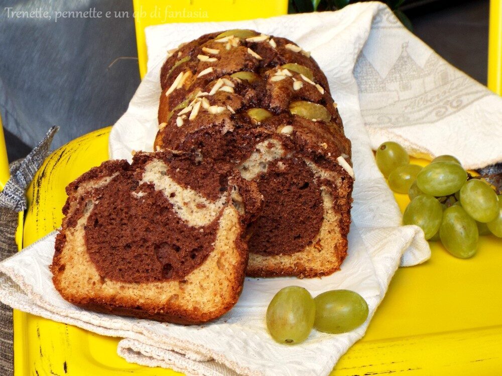Plumcake variegato al mosto d’uva