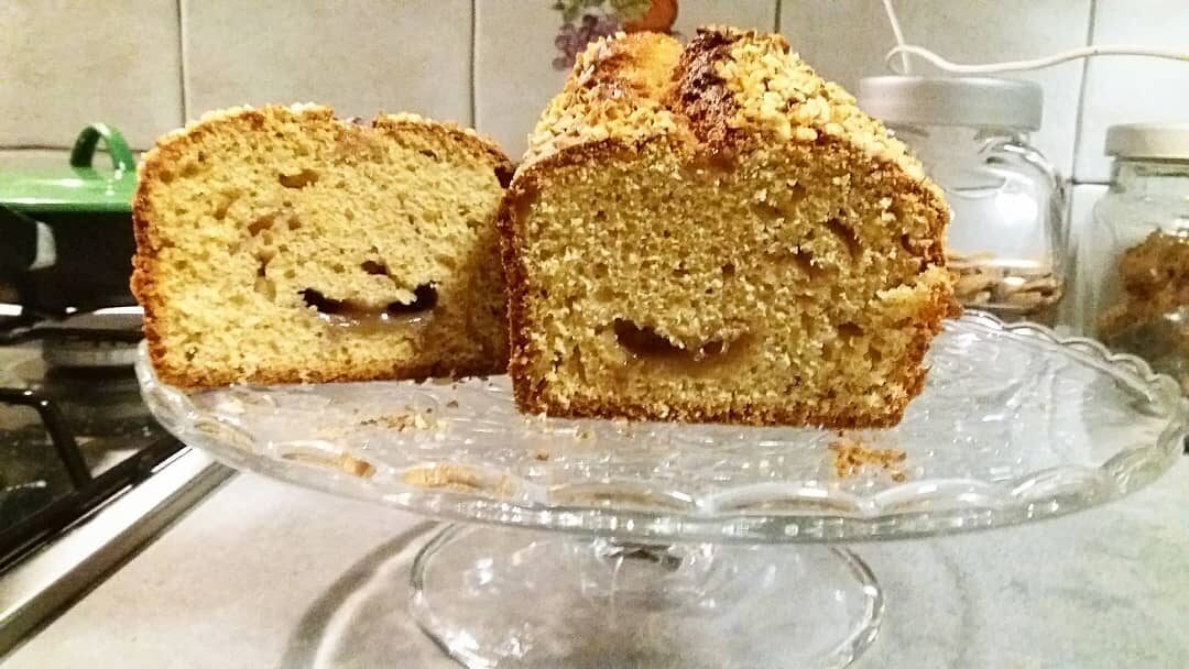 Plumcake yogurt e marmellata