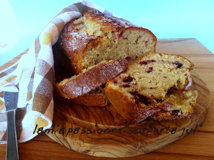 Plumcake yogurt frutti di bosco