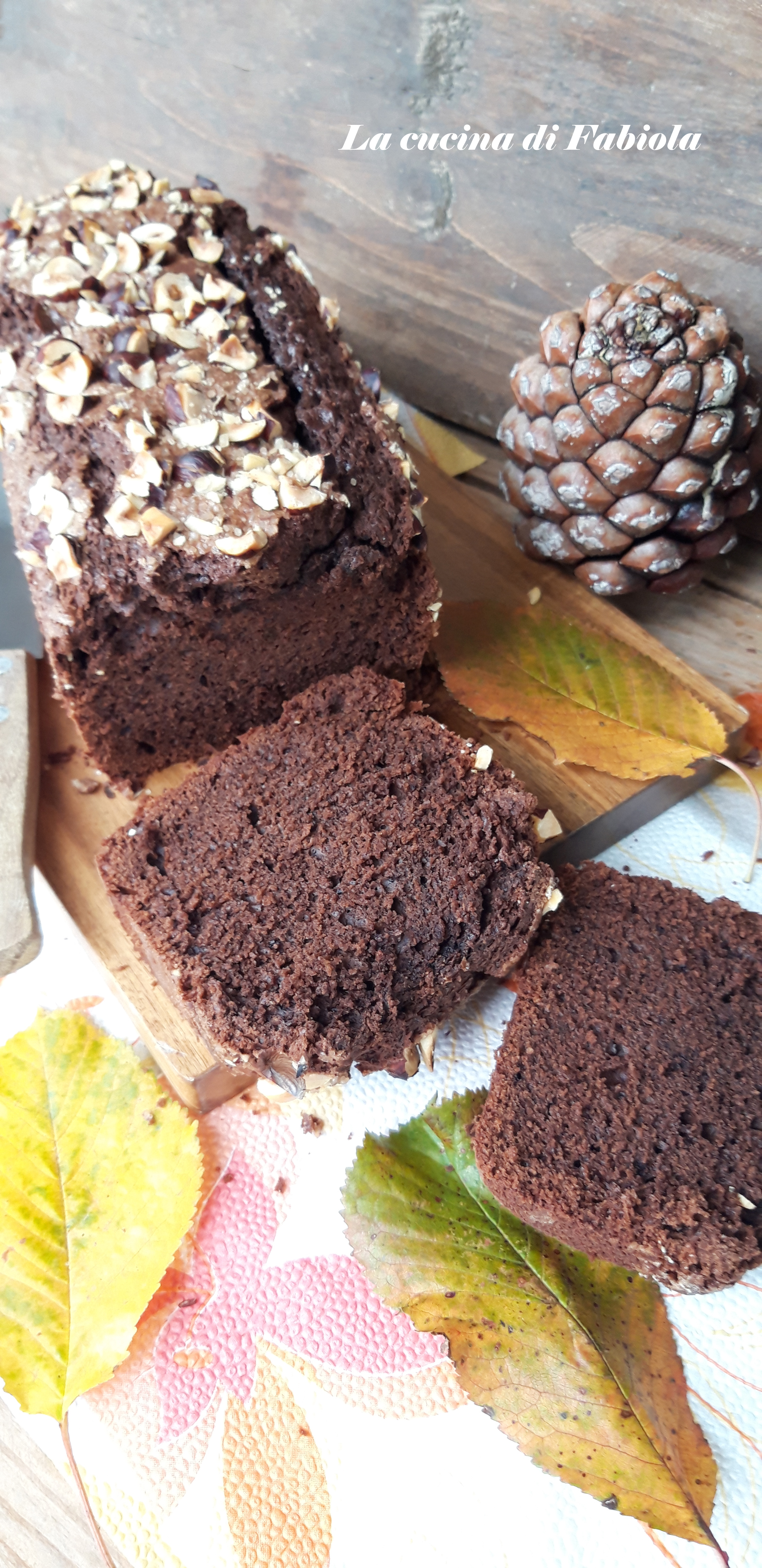 Plumcake yogurt greco e cioccolato fondente
