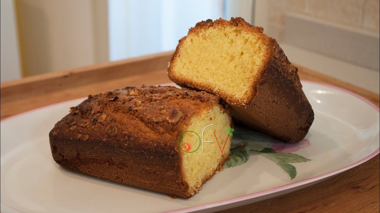 Plumcake zenzero e nocciole [videoricetta]