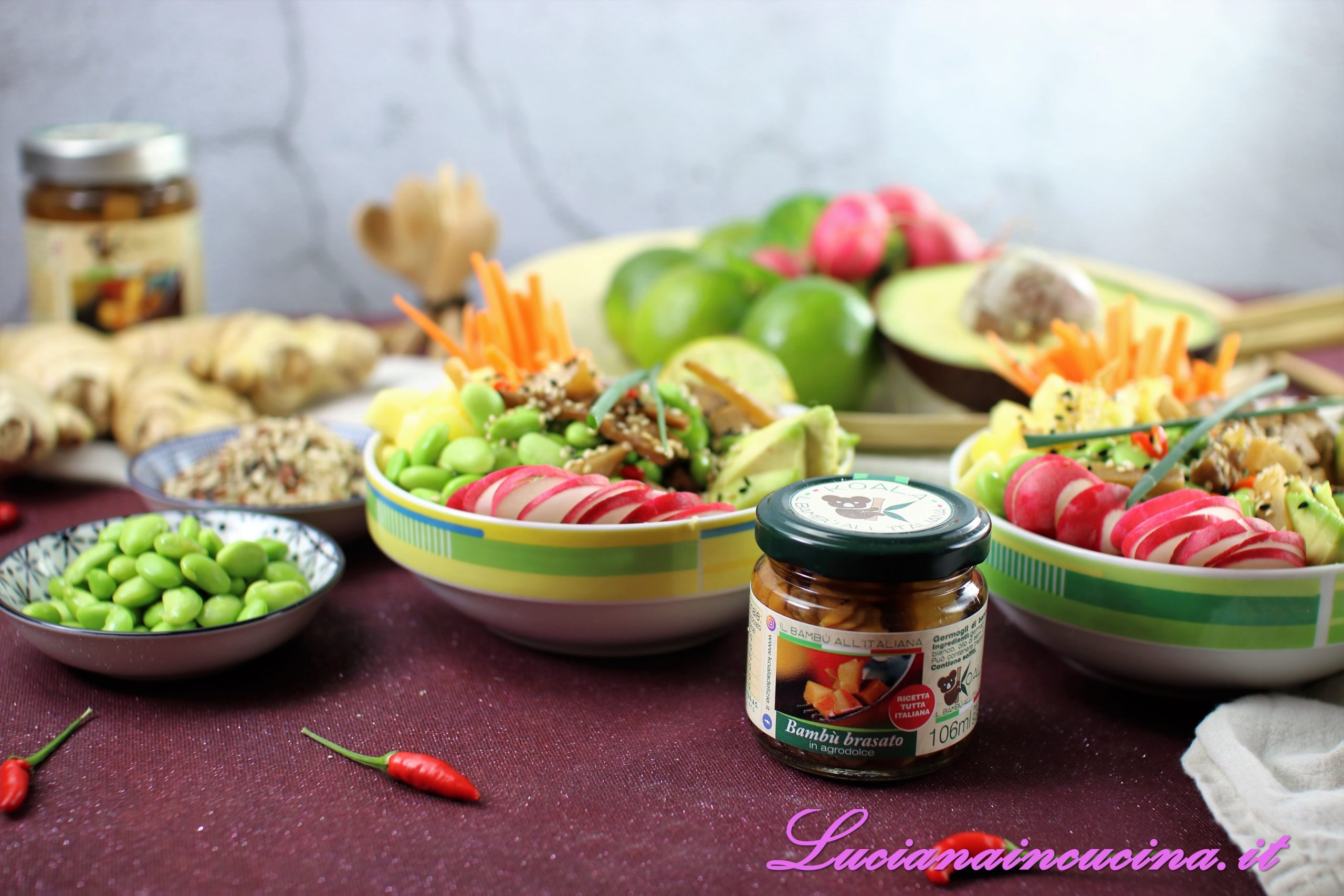 Poke bowl veg