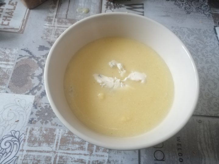 Polenta al gorgonzola e mascarpone
