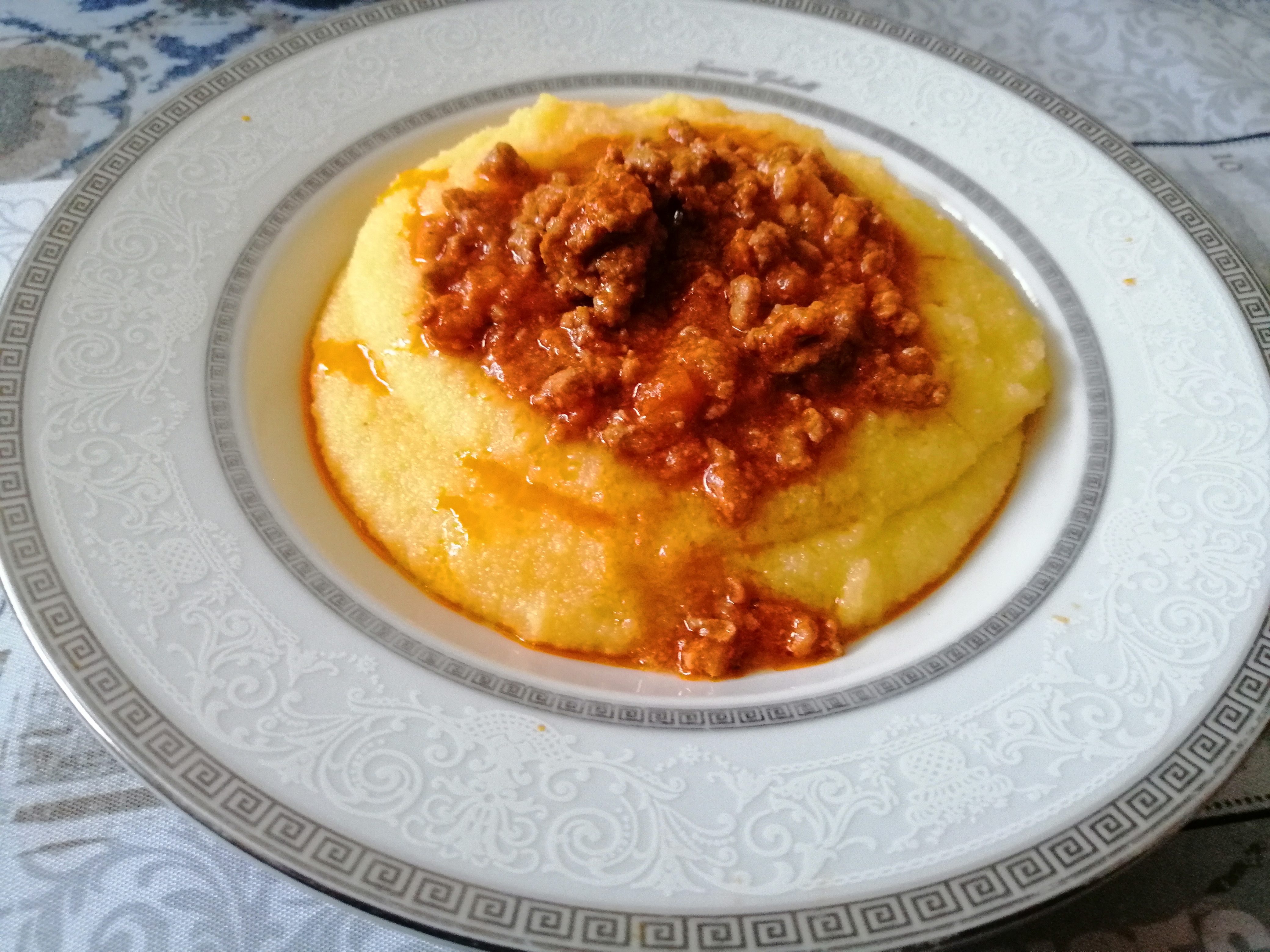 Polenta al ragù