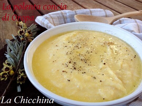 Polenta concia di oropa