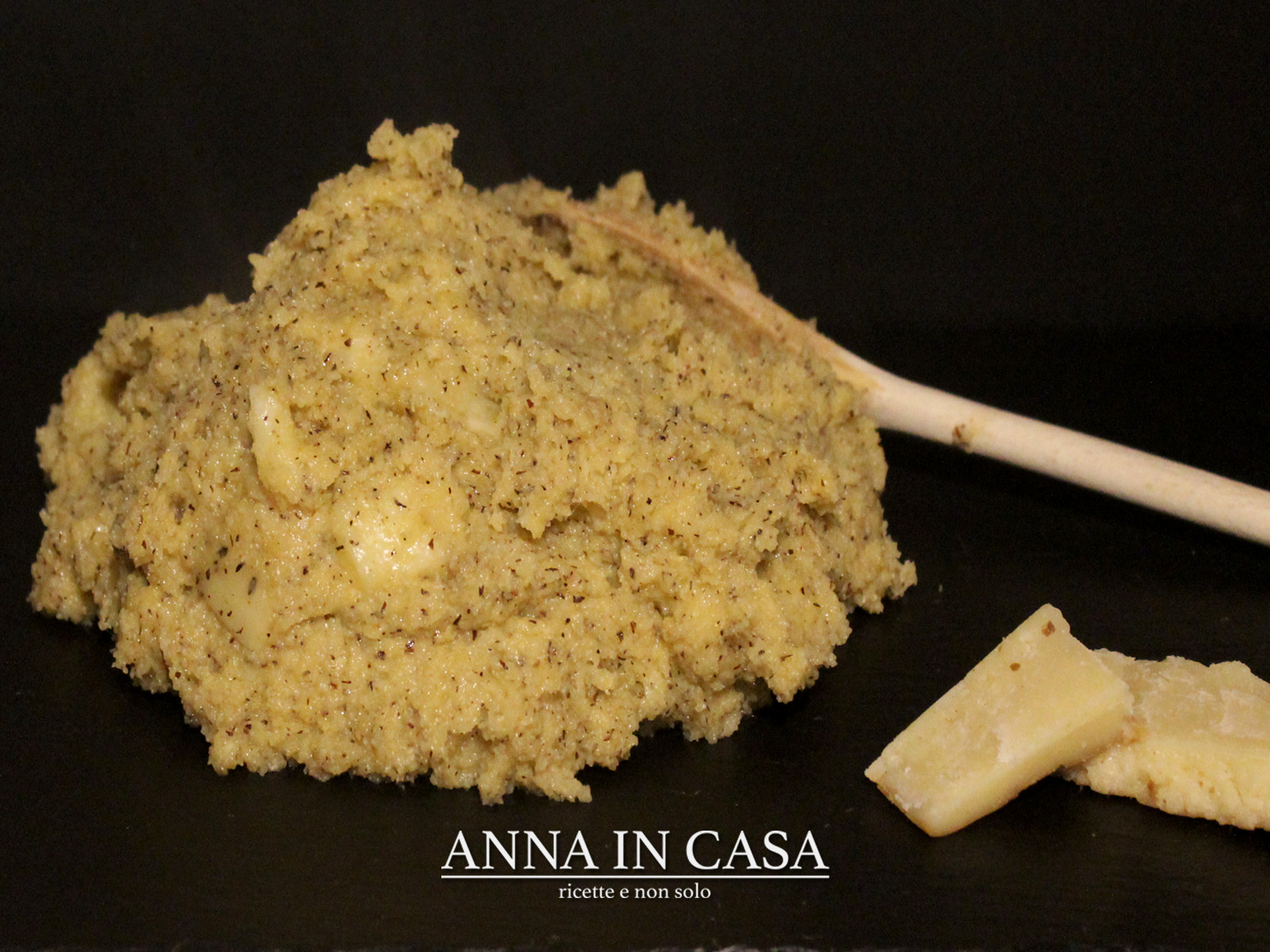 Polenta condita a modo mio