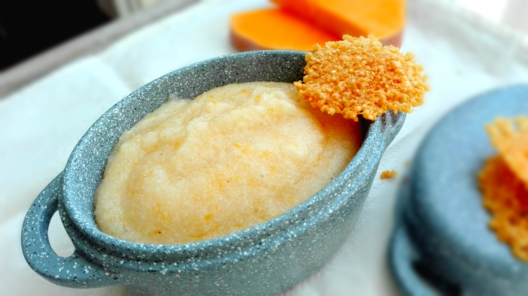 Polenta di riso e zucca