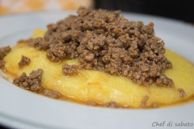 Polenta e bruscitt
