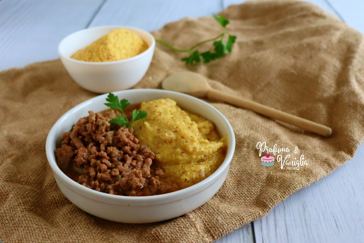 Polenta e bruscitt