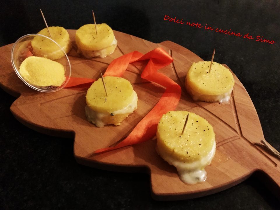 Polenta farcita al gorgonzola