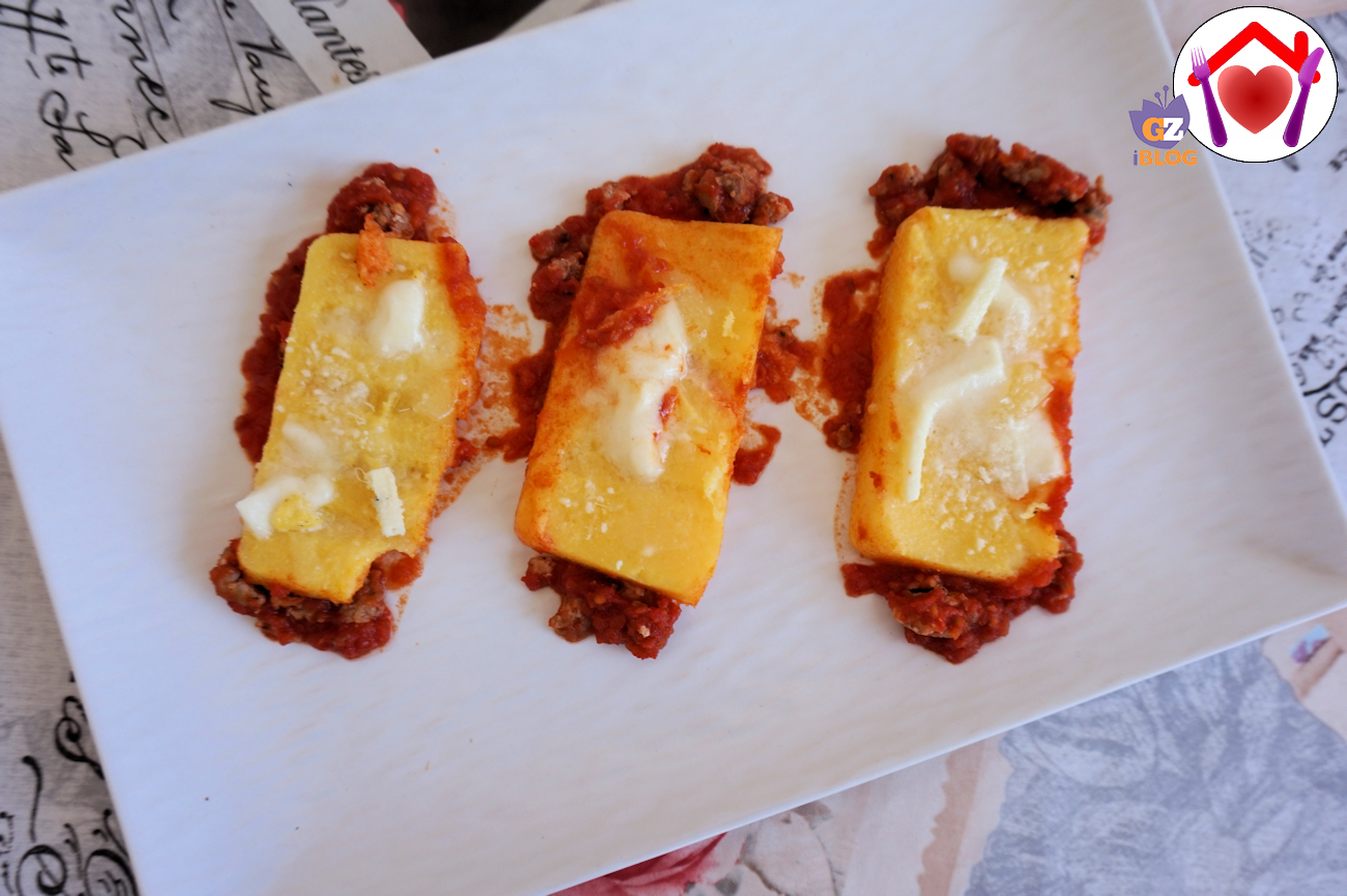 Polenta grigliata ripassata in padella