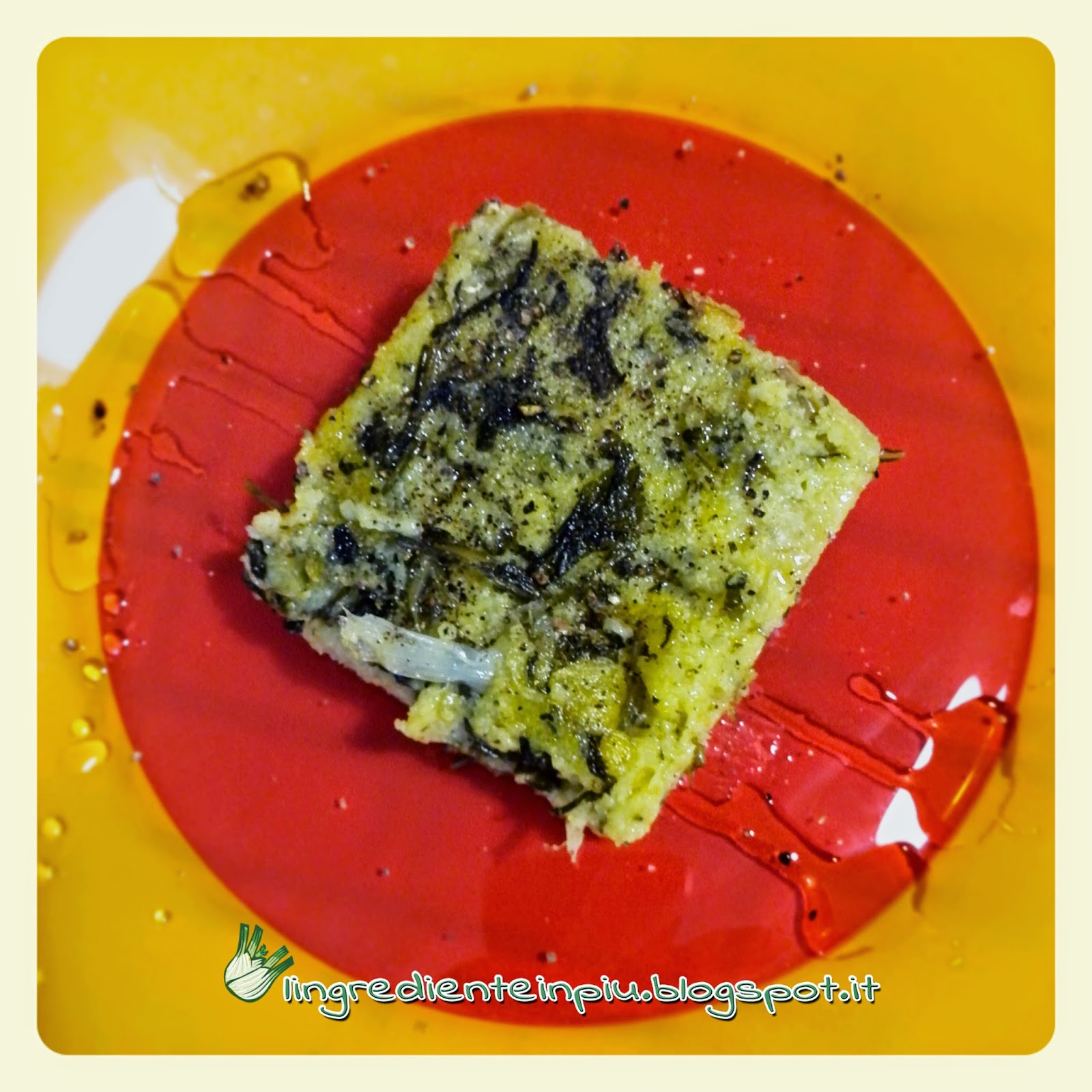 Polenta incatenata alla carrarina