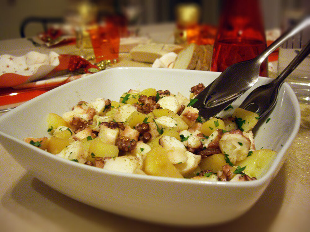 Polipo con patate