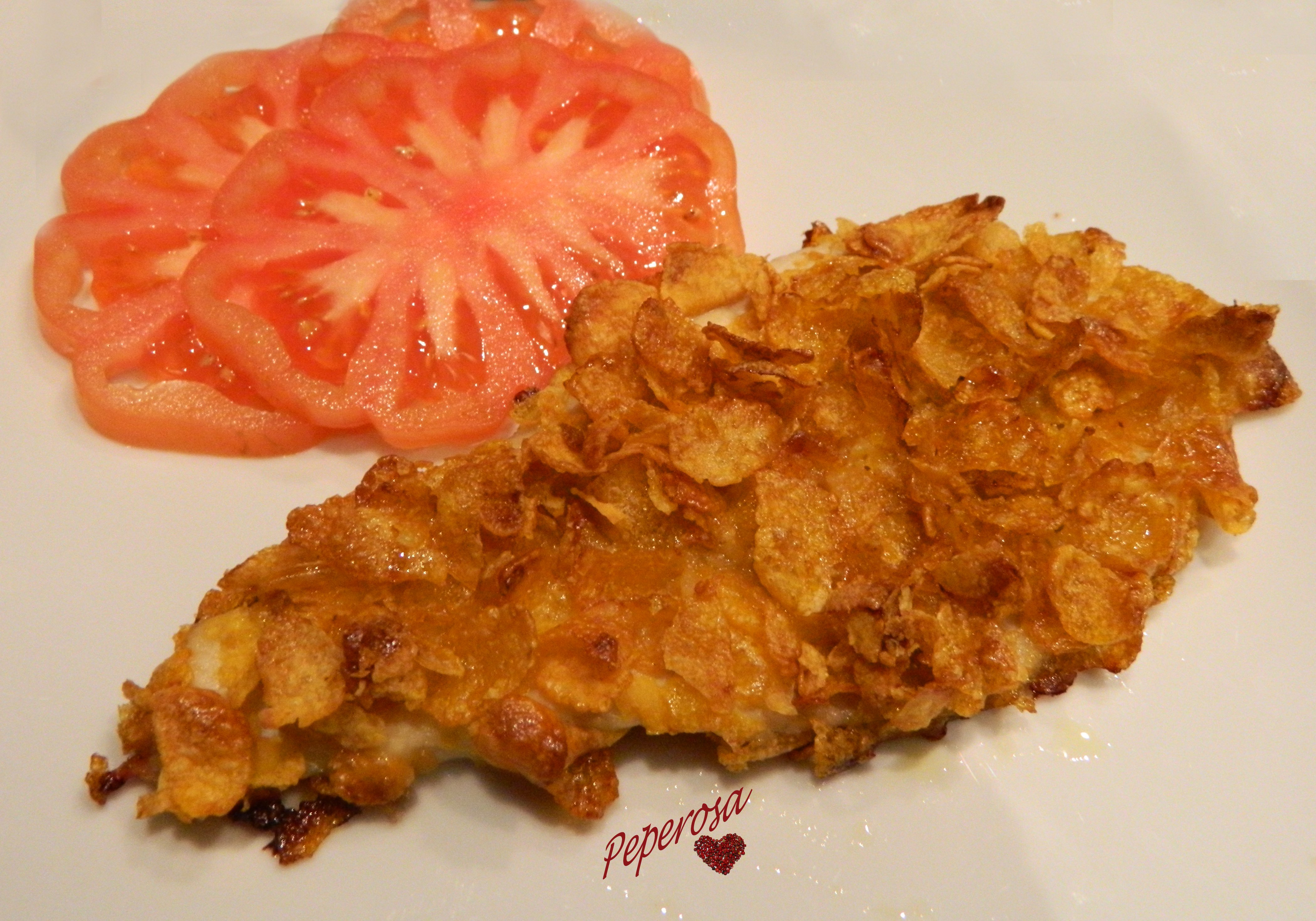Pollo ai corn flakes